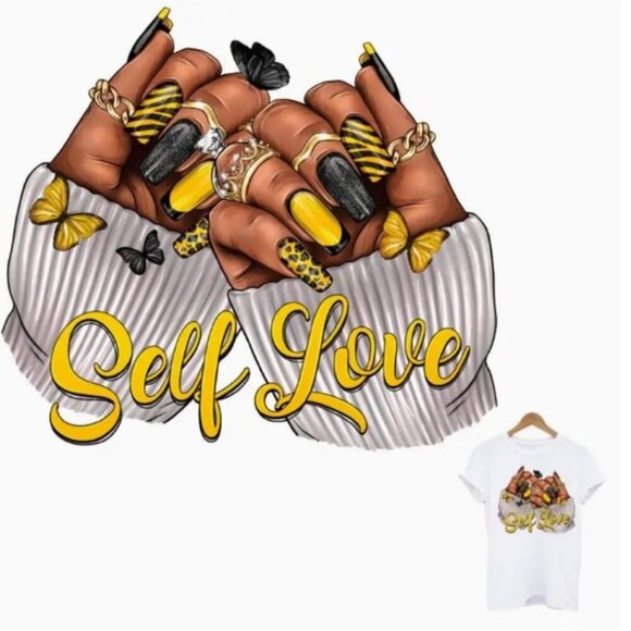 "Self Love" - Custom T-Shirts Made to Order - NWT - Picture 3 of 7